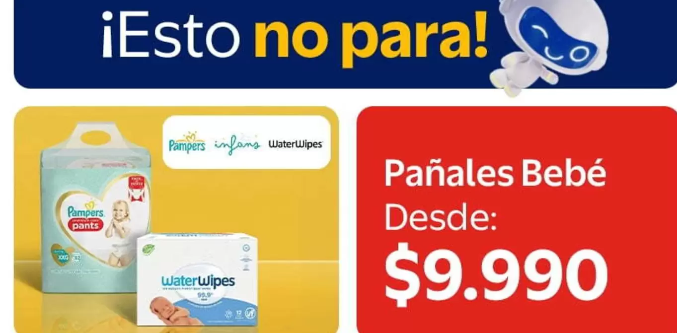 Pampers - Pañales Bebé