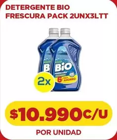 Bio - Detergente Frescura 2unx3ltt