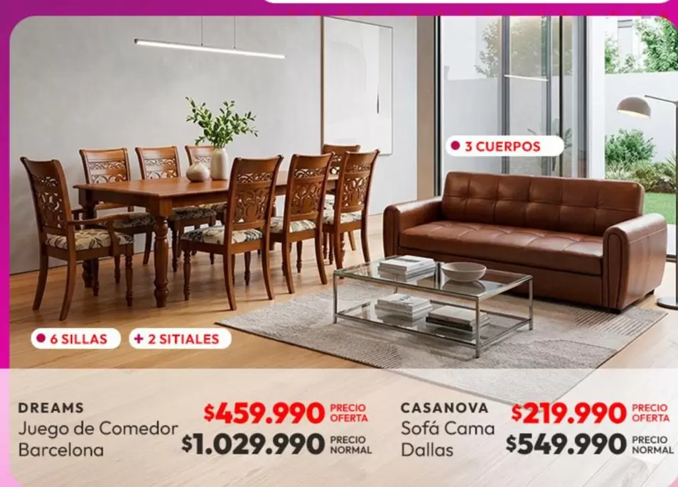 Juego De Comedor Barcelona