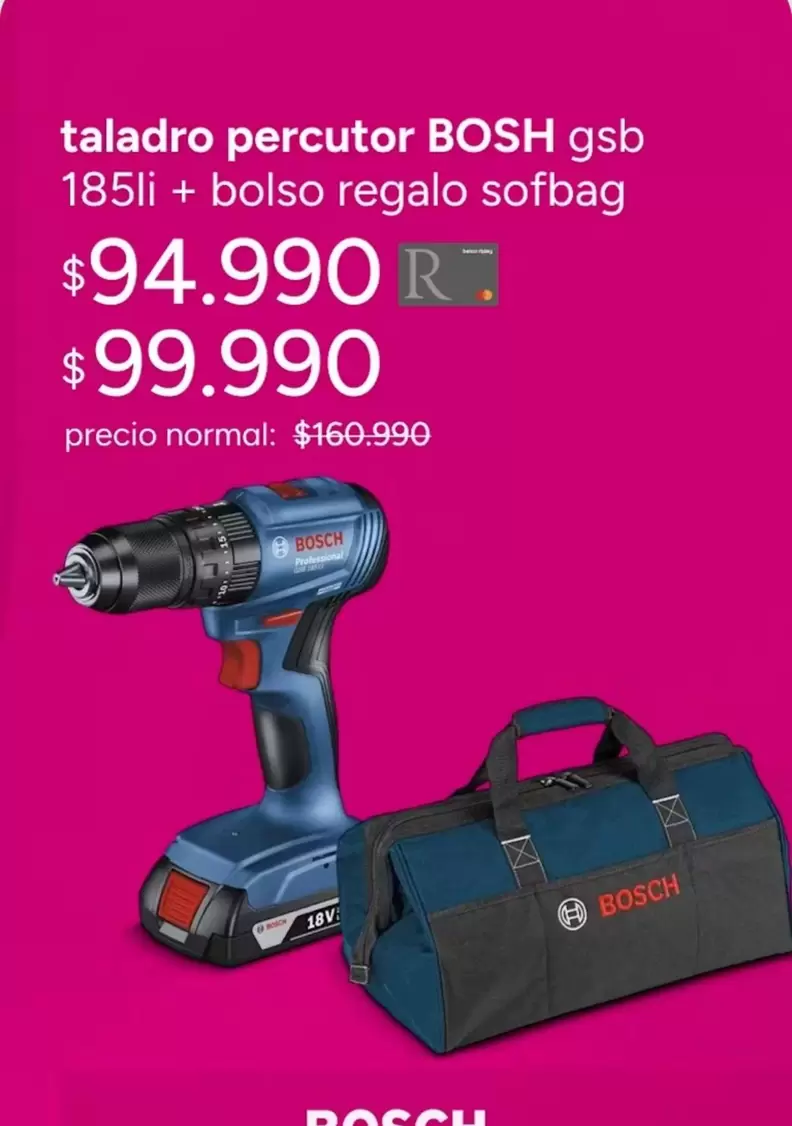 Bosch - Taladro Percutor Gsb
