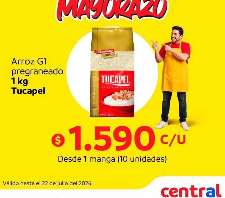 Tucapel - Arroz G 1 Pregraneado