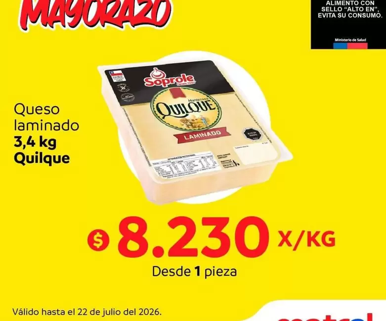 Soprole - Queso Laminado