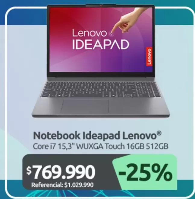 Lenovo - Notebook Ideapad