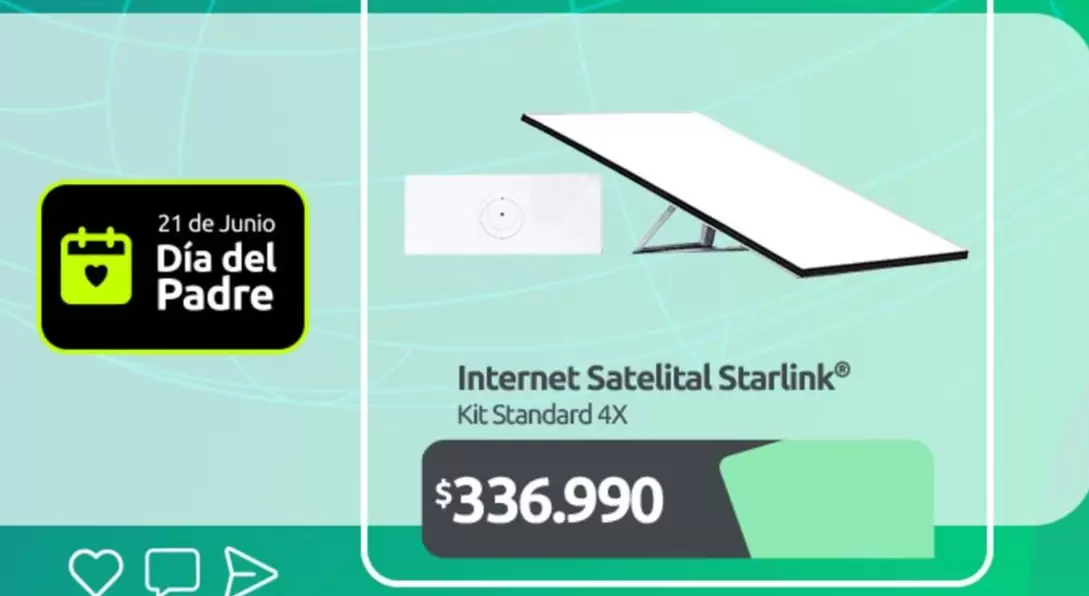 Internet Satelital Starlink