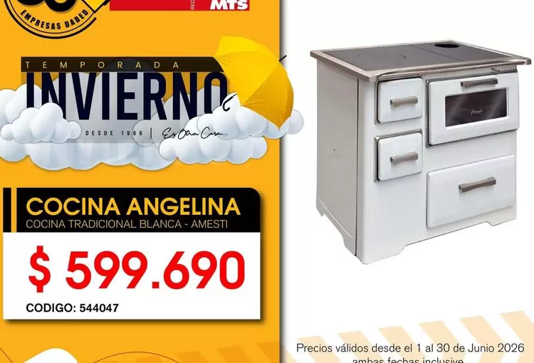 MTS - Cocina Tradicional Blanca