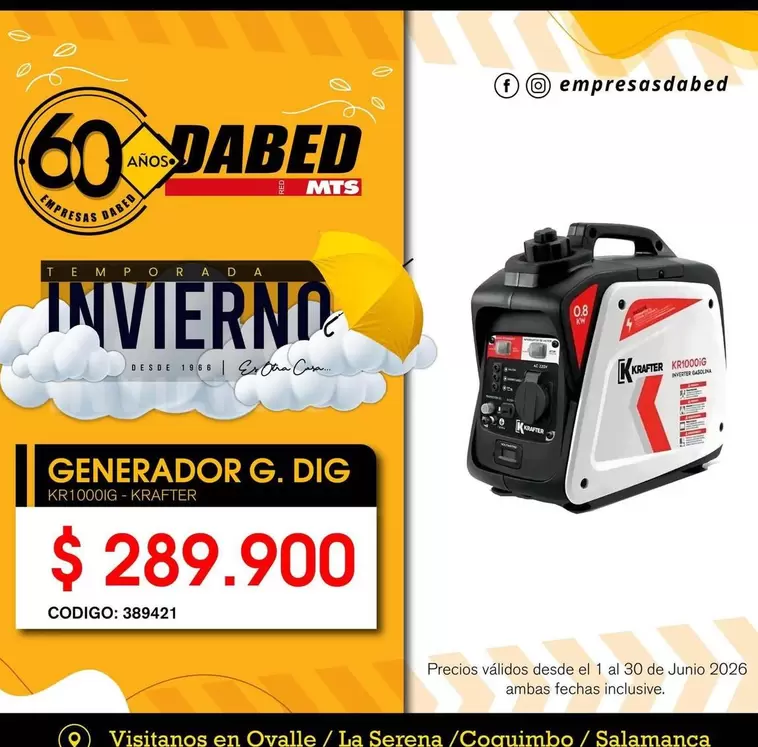MTS - Generador G.dig