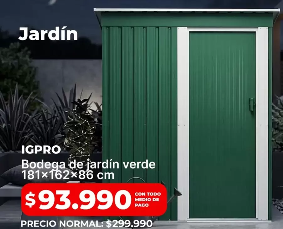 Bodega De Jardin Verde