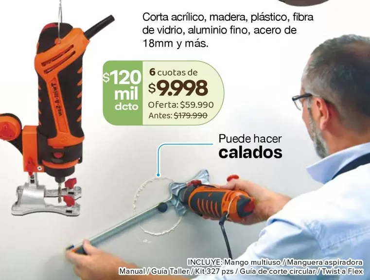 120 - Cote Acrilico, Madera, Plastico, Fibra De Vidrio, Aluminio Fino, Acero De 18mm Y Más