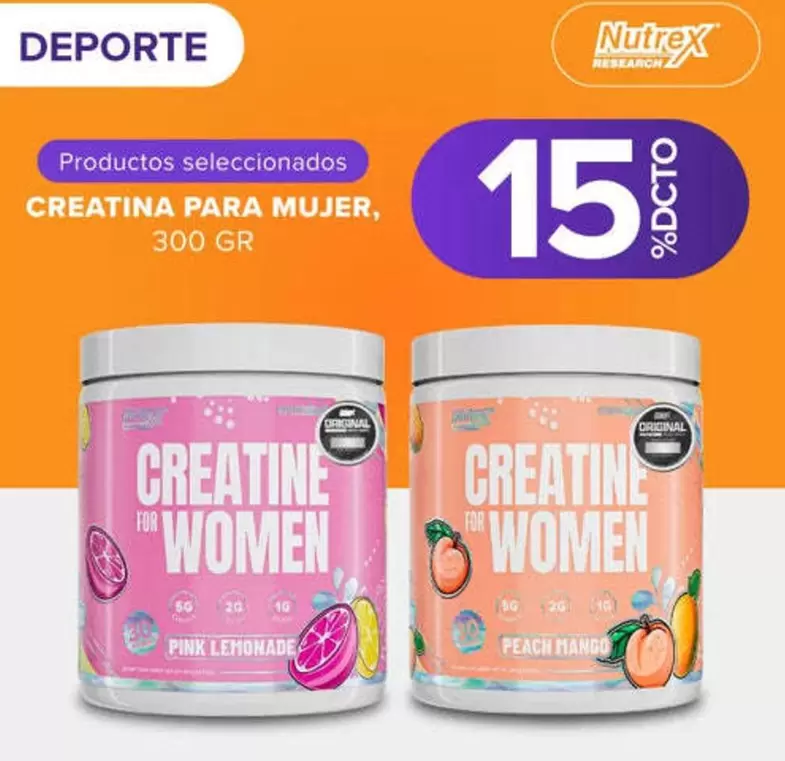 Creatina Para Mujer