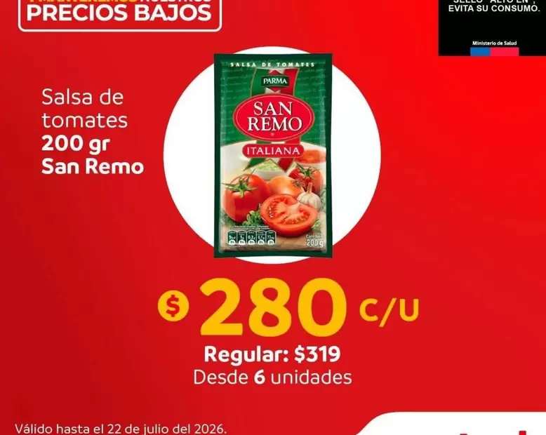 San Remo - Salsa De Tomates