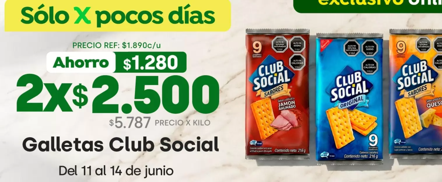 Club Social - Galletas