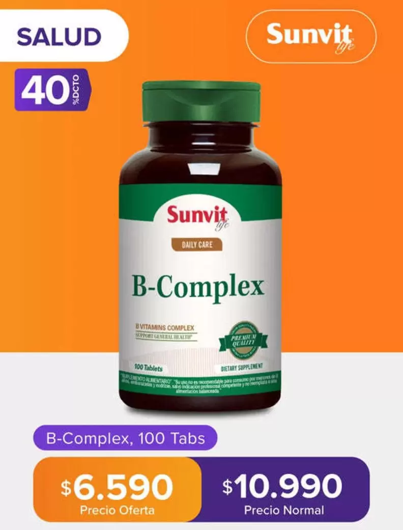 Daily - B-Complex, 100 Tabs