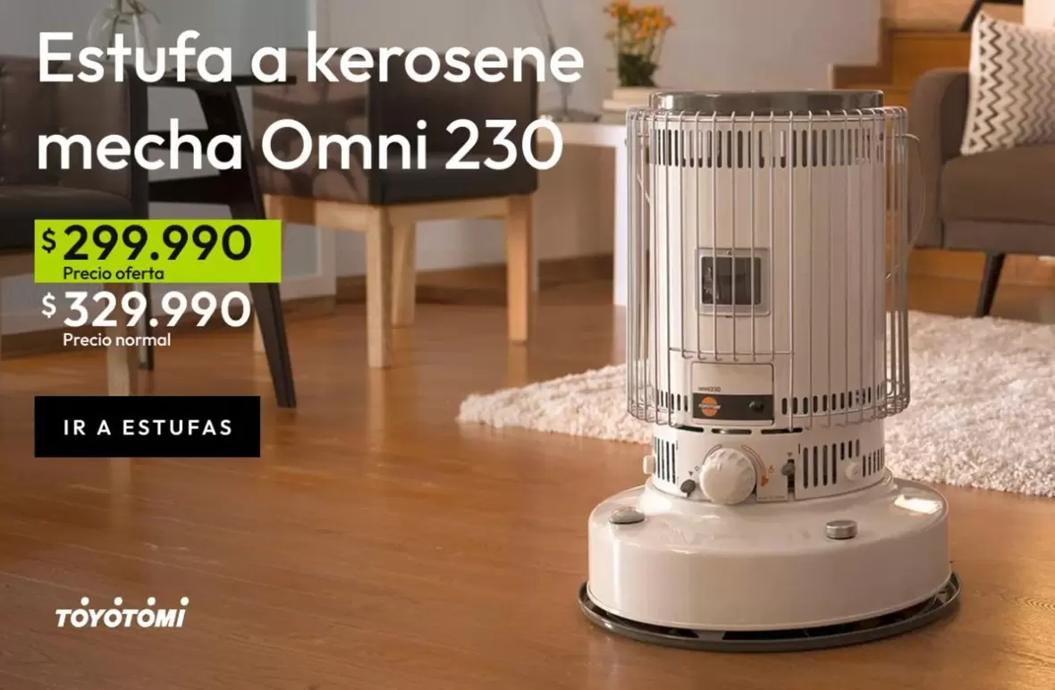 Toyotomi - Estufa A Kerosene Mecha 230