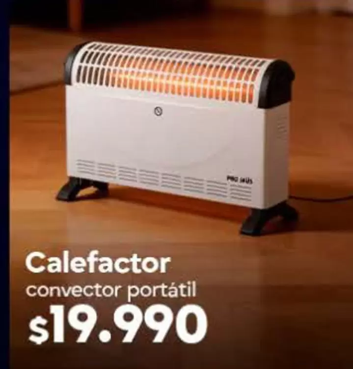 Calefactor Convector Portátil