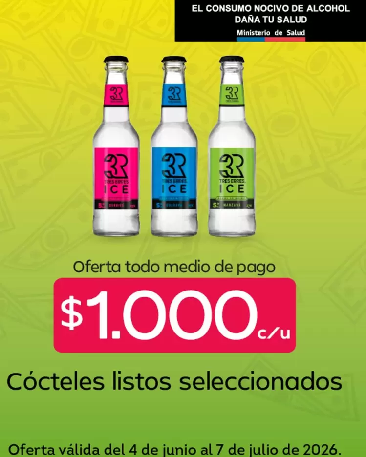 Tres Erres - Cócteles Listos Seleccionados