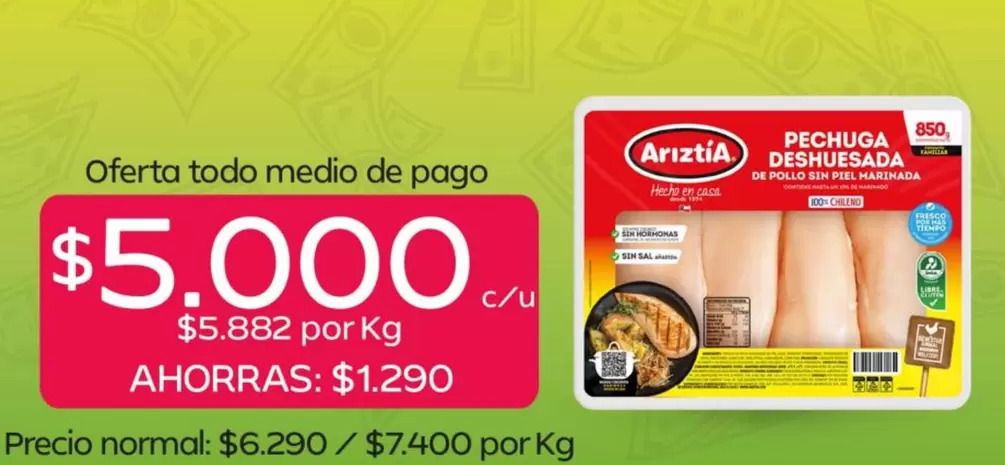 Ariztía - Oferta Todo Medio De Pago