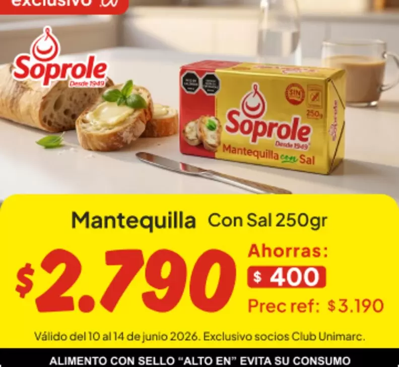 Soprole - Mantequilla