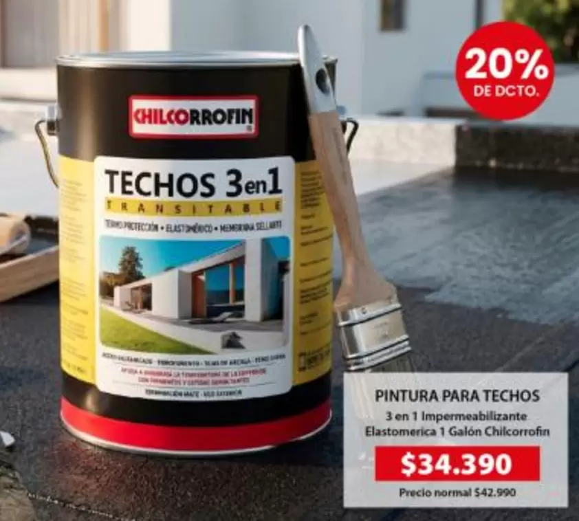 Chilcorrofin - Pintura Para Techos