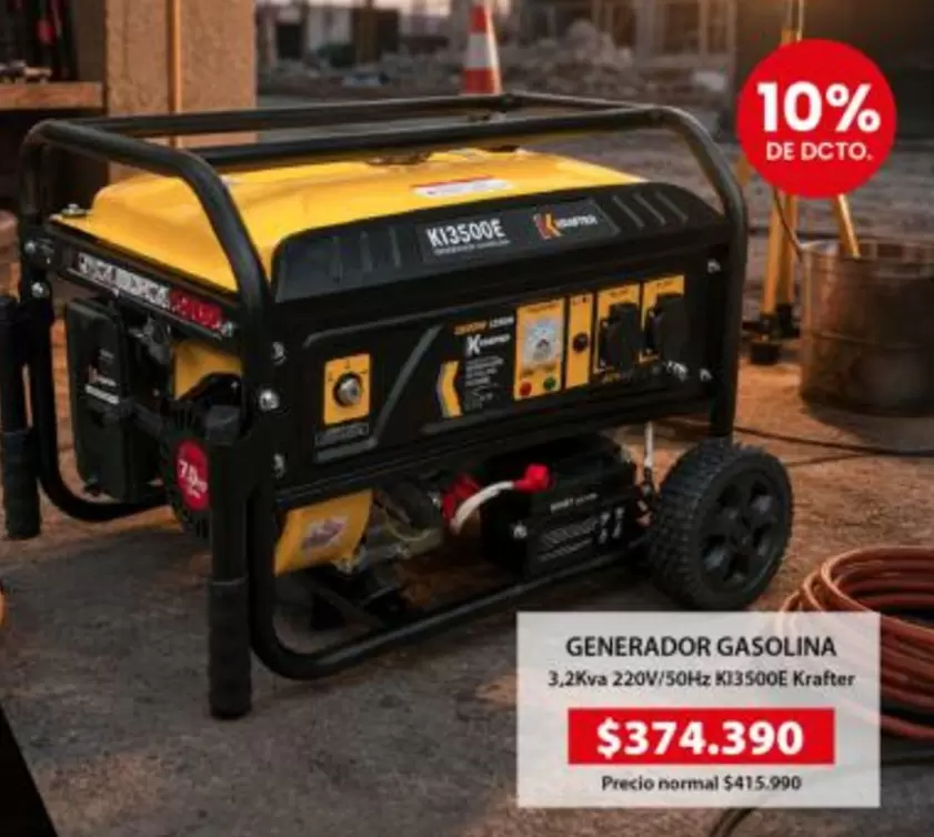 Krafter - Generador Gasolina