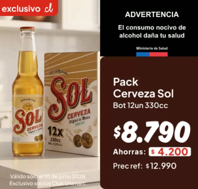 Sol - Pack Cerveza