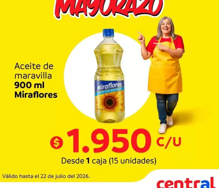 Miraflores - Aceite De Maravilla