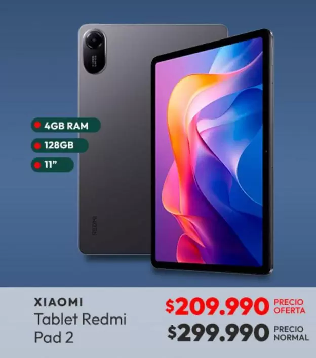 Xiaomi - Tablet Redmi Pad 2