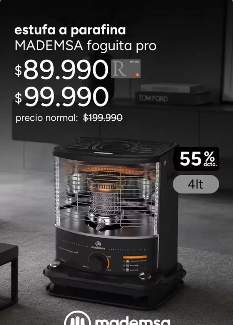Mademsa - Estufa A Parafina