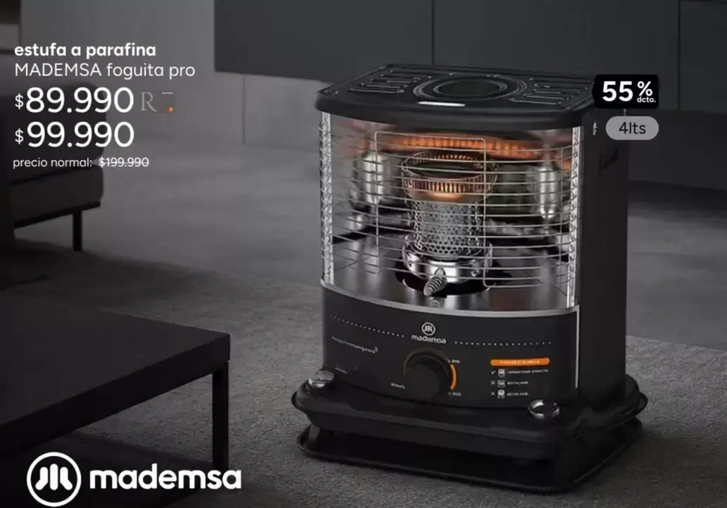 Mademsa - Estufa A Parafina