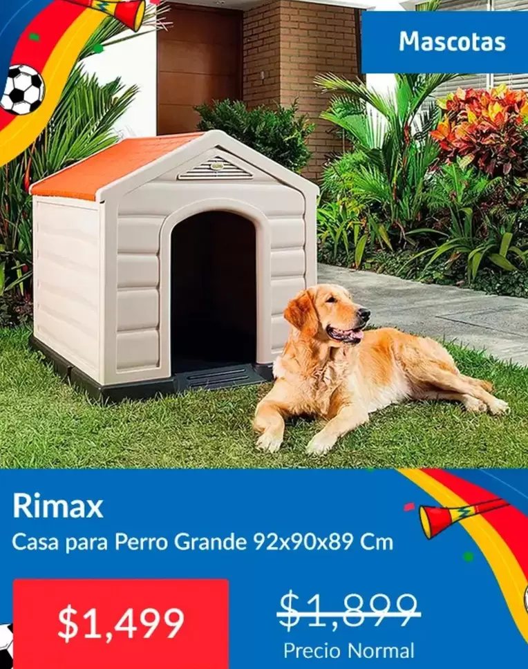 Rimax - Casa Para Perro Grande