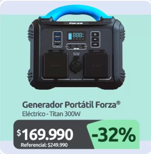 Generador Portatil Forza