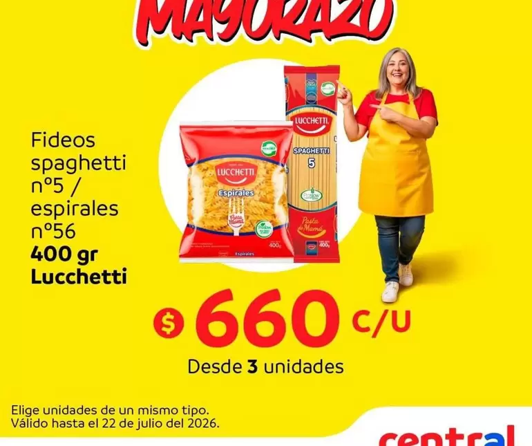 Lucchetti - Fideos Spaghetti