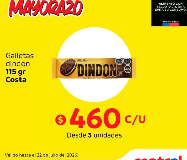 Costa - Galletas Dindon