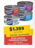 Robinson Crusoe - Atun Lomitos