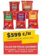 Gourmet - Caldo En Polvo