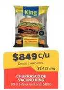 king   - Churrasco De Vacuno