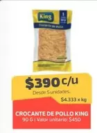 king   - Crocante De Pollo