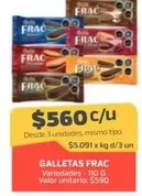 Frac - Galletas
