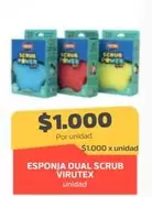 Virutex - Esponja Dual Scrub