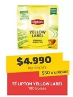 Lipton - Té Yellow Label