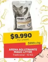Arena Aglutinante Magic Litter