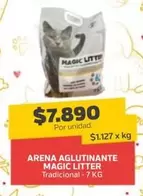 Arena Aglutinante Magic Litter