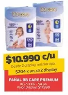 Valor - Pañal Bb Care Premium