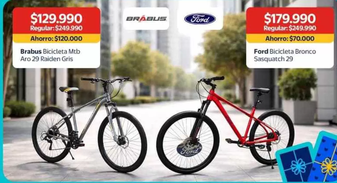 Brabus - Bicicleta Bronco Aro 32 Radiale En Gris