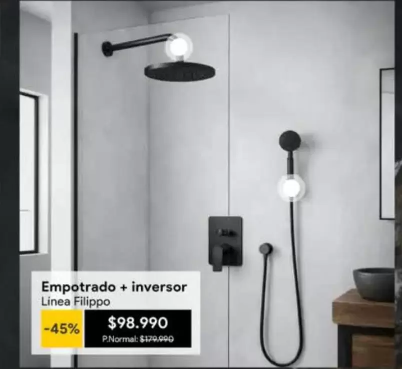Empotrado + Inversar Linea