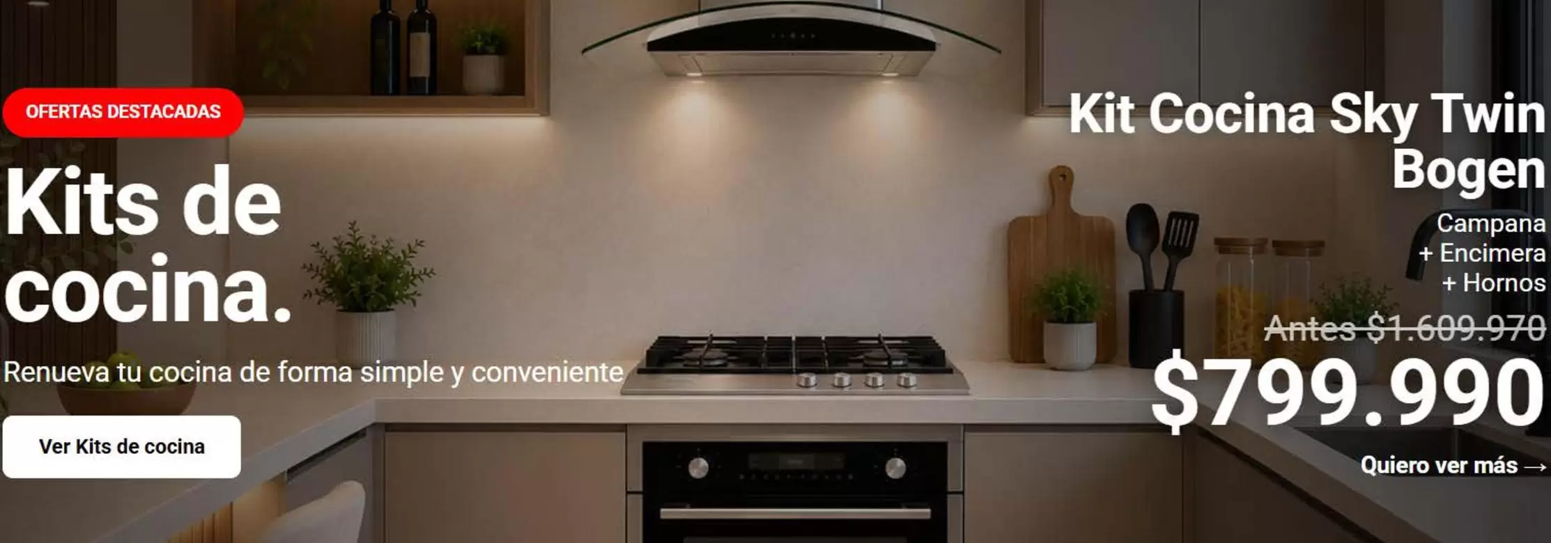 Kit Cocina Sky Twin