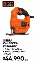 Black & Decker - Sierra Caladora Ks501-b2c