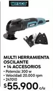 Oscilante + 14 Accesorios