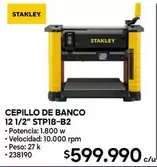 Stanley - Cepillo De Banco 12 1/2" STP18-B2