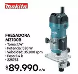 Makita - Fresadora M3700b
