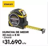 Stanley - Huincha De Medir 30 Mm X 8 M
